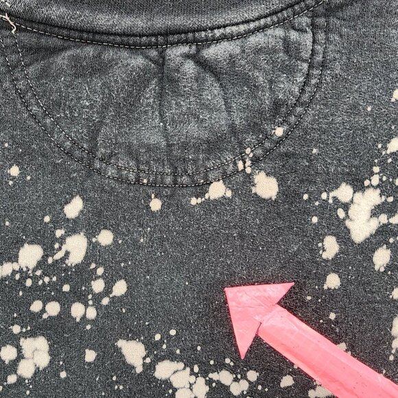 All Time Low Adult XL Sweatshirt Gildan Premium Splatter Missing You Graphic Tie - Picture 9 of 11